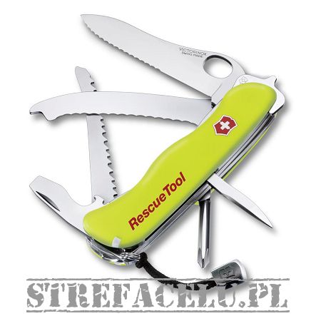 Victorinox Rescue Tool, Yellow + Etui - 111mm nylon