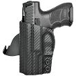 OWB Holster, Compatibility : H&K VP9SK, Manufacturer : Concealment Express, Material : Kydex, For Persons : Left Handed, Finish : Carbon - 2