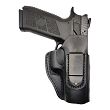 Leather Holster, Manufacturer : Falco Holsters (Slovakia), Type : 2in1 - IWB + OWB, Model : AM02-2331, Hand : Right, Color : Black - 2