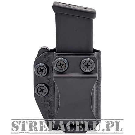 Magazine Holster, Manufacaturer : Concealment Express, Type : Double Stack 9mm/40SW, IWB/OWB Material : Kydex, Color : Black