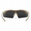 Okulary WileyX Vapor 2.5 Grey / Clear / Light Rust 3512 / Tan Frame - 3
