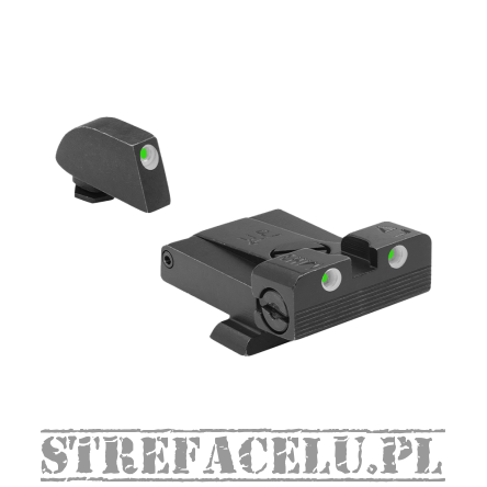 Przyrządy trytowe do pistoletu HK USP FS Meprolight ML-115163101 Tru-Dot (G/G)