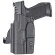 Kabura zewnętrzna lewa do pistoletu Walther PDP FS Optics Cut, OWB kydex, kolor: czarny - 2