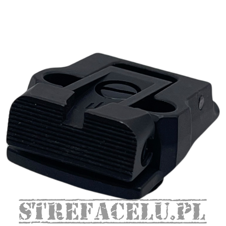 Bul Armory Adjustable Combat Rear Sight - SAS 2 - UL - Cover Plate - Black