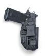 Kabura IWB/OWB Druid do BUL SAS II Ultra, EDC / Staccato 2011 C2/CS/P, Ambidextrous, kydex, kolor: carbon - 2