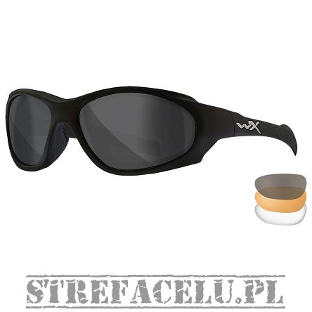 Okulary WileyX XL-1 ADVANCED COMM 2.5 Grey / Clear / 2951 Matte Black Frame