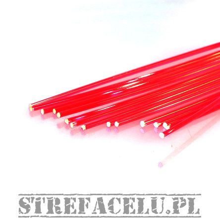 Światłowód wymienny 1,5mm czerwony 3szt. - Fiber Optic 1,5mm Red (set of 3 pieces)