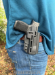 Kabura IWB/OWB Druid do CZ P09/P07, Ambidextrous, kydex, kolor: czarny - 5