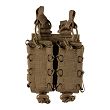 Pouch for 2 Pistol Magazines, Manufacturer : 5.11, Model : Flex Double Pistol Mag Multi Pouch, Color : Kangaroo - 3