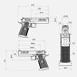 Pistolet Bul Armory SAS II SL SAW kal. 9x19 - 9