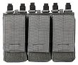 AR-15 3-Magazine Pouch, Manufacturer : 5.11, Model : Flex Triple AR MAG Pouch, Color : Storm - 3