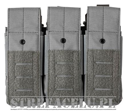 AR-15 3-Magazine Pouch, Manufacturer : 5.11, Model : Flex Triple AR MAG Pouch, Color : Storm