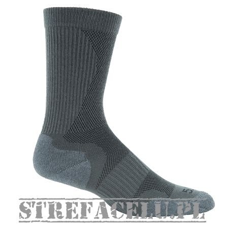 Skarpety męskie 5.11 SLIP STREAM CREW SOCK kolor: GUN METAL GREY