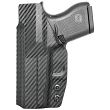 Kabura IWB Kydex Glock 43/43X MOS - Carbon. Wew. Prawa - Concealment Express GLK-G43-CF-RH-VAR - 2