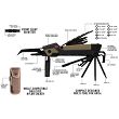 Real Avid - Multitool Gun Tool Pro AR15 - AVGTPROAR - 9