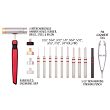 Zestaw wybijaków z młotkiem Accu Punch Hammer & Roll Pin Punch Set - Real Avid -  AVHPS-RP - 3