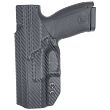 IWB Holster, Compatibility : CZ P10-S, Manufacturer : Concealment Express, Material : Kydex, For Persons : Right Handed, Finish : Carbon - 2