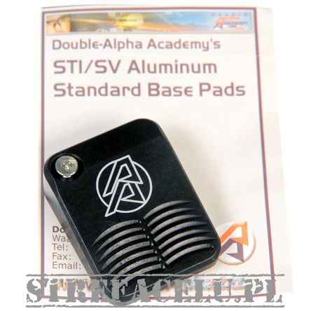 Aluminium pad plate for magazine - Color : black - DAA - STI/SV