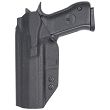 IWB Holster, Compatibility : IWI Jericho 941 PSL9 steel frame (FS), Manufacturer : Concealment Express, Material : Kydex, Color : Black - 2