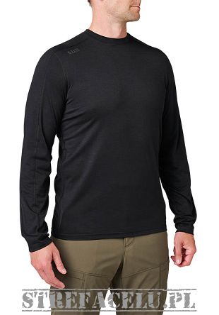 Bluza 5.11 SULLI UV MERINO CREW L/S, kolor: BLACK - (Wybór rozmiarów)