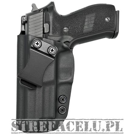 IWB Holster, Compatibility : Sig Sauer P226 with rail, Manufacturer : Concealment Express, Material : Kydex, For Persons : Left Handed, Color : Black