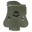 Roto Paddle Holster By IMI Defense For : CZ P-09, CZ Shadow 2, Model : Z1450, Color : Green - 4