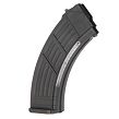 AK47 30 Round Polymer Magazine with Window IMI-Z4730W Black - 2
