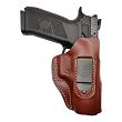 Leather Holster, Manufacturer : Falco Holsters (Slovakia), Type : 2in1 - IWB + OWB, Model : AM02-2331, Hand : Right, Color : Brown - 2
