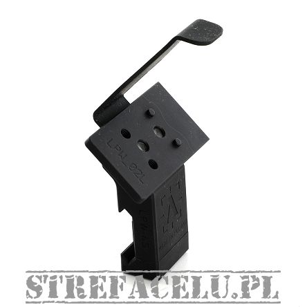 Mount For Collimator - Offset 45°, Manufacturer : Lambda Precision (Poland), Model : HRS LPW45+ (For C-MORE, DELTA Stryker, SIG Romeo 3 - Left Side), Color : Black