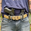 Kabura wewnętrzna prawa typu Sidecar do pistoletu Sig Sauer P365, RH IWB kydex, kolor: czarny - 3