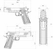 Pistolet Bul Armory 1911 EDC 5 kal. 9x19, kolor: srebrny - 5