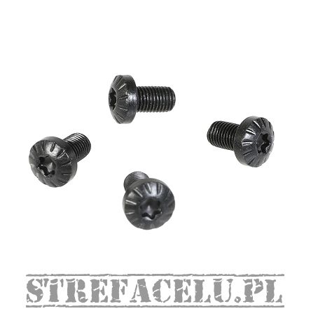 BUL 1911 Grip Screws Stripes Black Set (4pcs) #10113