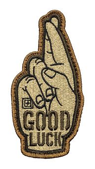 Patch 5.11 GOOD LUCK 2.0 PATCH kolor: BROWN