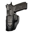 Leather Holster, Manufacturer : Falco Holsters (Slovakia), Type : 2in1 - IWB + OWB, Model : AM02-2331, Hand : Left, Color : Black - 2