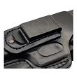 Leather Holster, Manufacturer : Falco Holster (Slovakia), Type : 2in1 - IWB + OWB, Model : AM02-2329, Hand : Left, Color : Black - 3