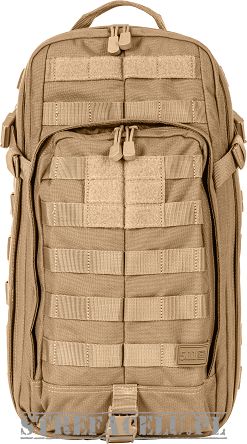 Shoulder Backpack, Manufacturer : 5.11, Model : Rush Moab 10 Sling Pack 18L, Color : Kangaroo