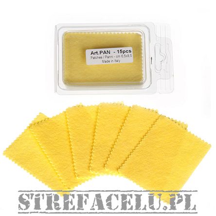 Ściereczka do czyszczenia broni 6,5cm x 8,5cm - 15szt. - Stil Crin