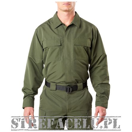 Koszula męska z długim rękawem 5.11 FAST-TAC TDU SHIRT TDU GREEN