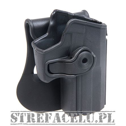 Kabura Roto Paddle - H&K USP Compact IMI Defense Z1150 - czarna