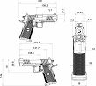 Pistolet Bul Armory SAS II TAC 4.25 OR kal. 9x19, kolor: srebrny - Optics Ready - 3