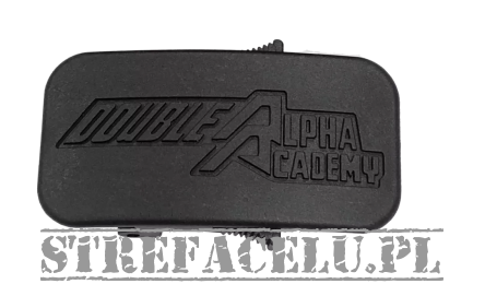 Buckle + Mounting Pins For Modular Belt, Manufacturer : Double Alpha Academy, Color : Black