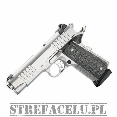 Pistolet Bul Armory 1911 Commander kal. 9x19, kolor: srebrny