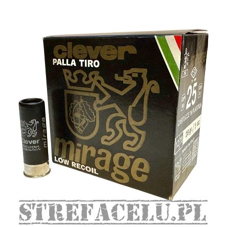 Amunicja śrutowa Clever PP Cervo SLUG 28g// 12/70