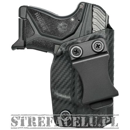 Kabura wewnętrzna prawa do pistoletu Ruger LCP 2, RH IWB kydex, kolor: carbon