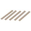 BCM (Bravo Company) MCMR Rail Cover Kit, 5.5-inch - FDE - (5 in set)