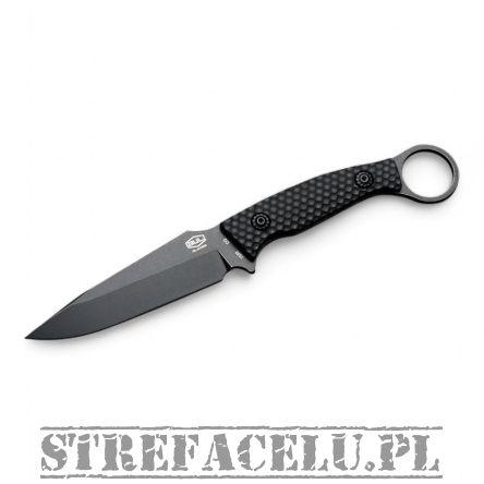 Nóż z kaburą - BUL Knife TAC - Czarny - KNF-TAC-BLK-1
