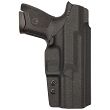 Kabura wewnętrzna lewa do pistoletu Beretta APX, LH IWB kydex, kolor: czarny - 2