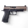 Manufacturer : Sig Sauer , Model : P320 X-VTAC , Color : FDE/Black , Caliber : 9x19mm - 2