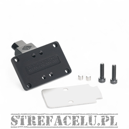 Montaż boczny do kolimatora - REPTILIA AUS Offset - RMR - Czarny