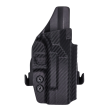 OWB Holster, Compatibility : H&K VP9/SFP9 OR, Manufacturer : Concealment Express, Material : Kydex, For Persons : Right Handed, Finish : Carbon - 2